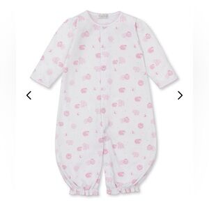 Kissy Kissy 0-3 Months Baa Baa Baby Sheep Pink Convertible Gown One-Piece Small